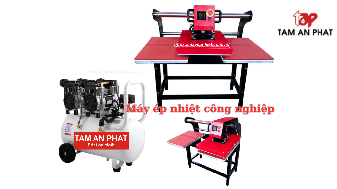 Máy Ép Nhiệt Công Nghiệp - Bước Đột Phá Cho Ngành May Mặc