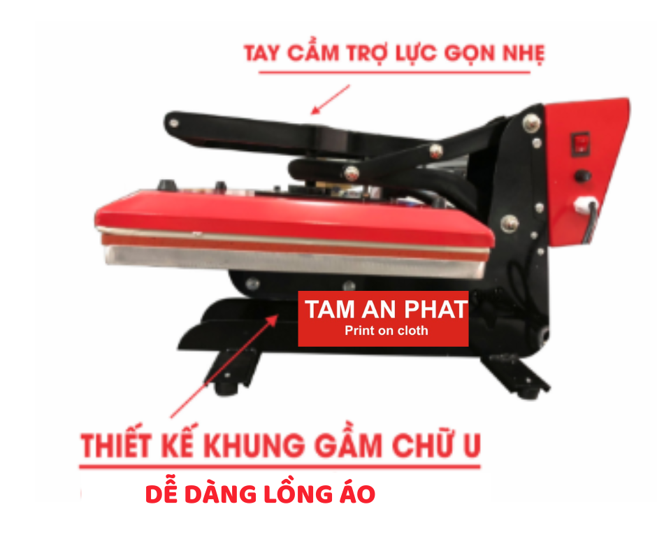 Máy ép nhiệt phẳng 32x45 khỏ nhỡ 