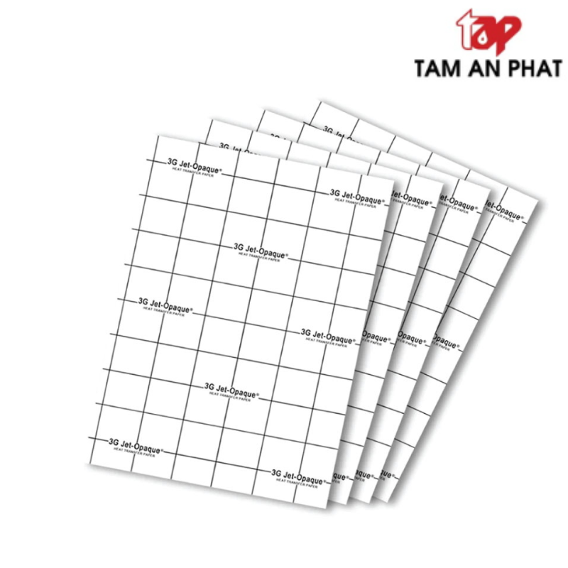 Giấy in chuyển nhiệt áo tối màu Tâm An Phát