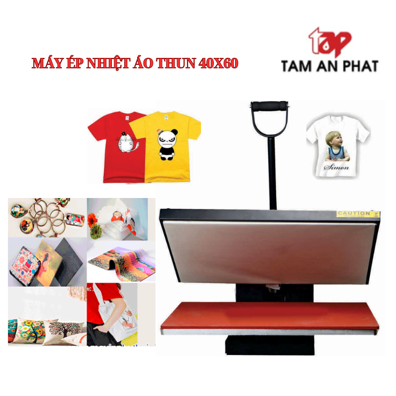 Máy ép nhiệt 40x60 - Bí quyết in ấn chuyên nghiệp từ A-Z 