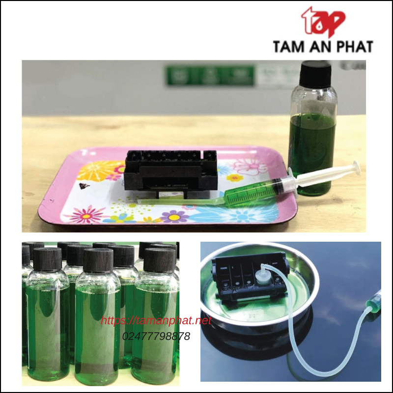 Cách khắc phục tình trạng tắc đầu phun máy in