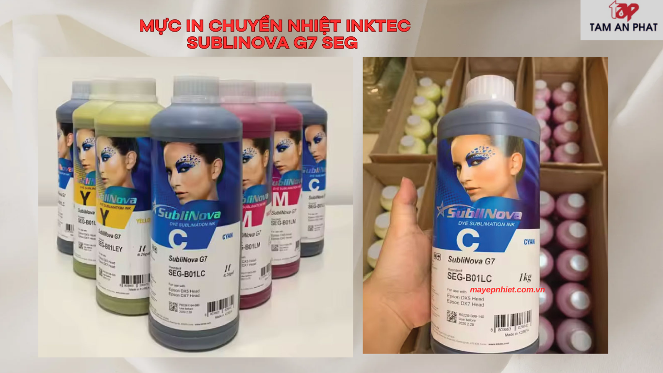 Mực in chuyển nhiệt chính hãng chất lượng giá tốt Tâm An Phát