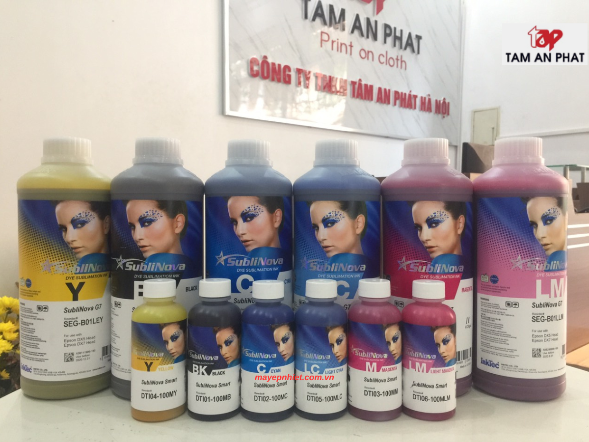 Mực in chuyển nhiệt chính hãng chất lượng giá tốt Tâm An Phát