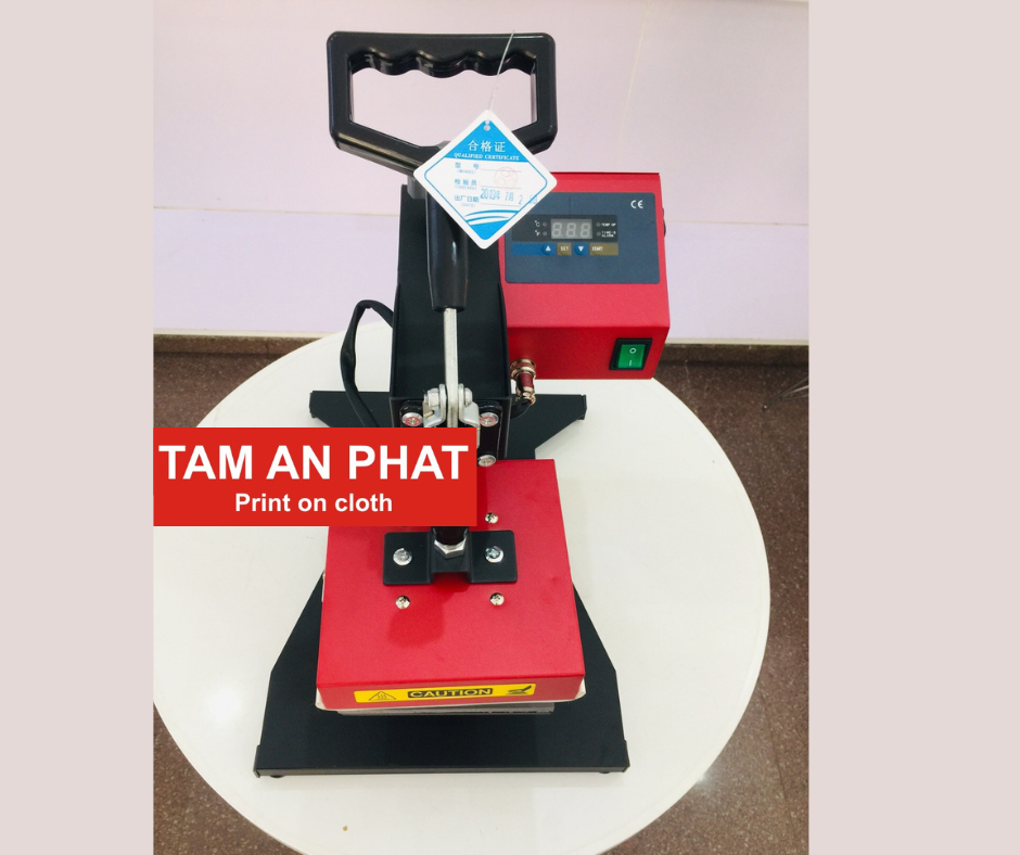 Máy ép nhiệt logo 15x15 chính hãng giá rẻ Tâm An Phát