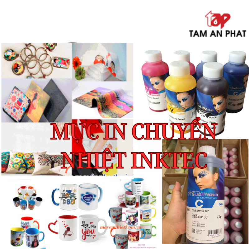 Mực in chuyển nhiệt chính hãng giá rẻ Tâm An Phát