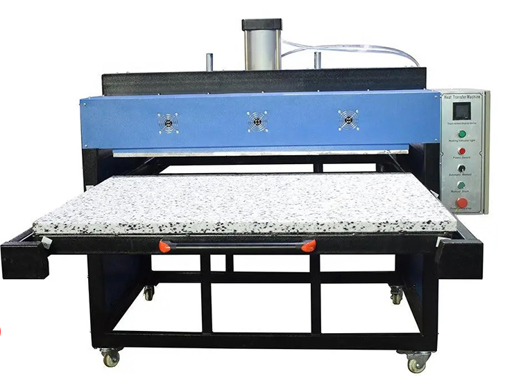 Cấu tạo của máy ép nhiệt công nghiệp