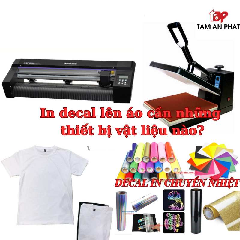 Trọn bộ thiết bị và vật liệu in chuyển nhiệt