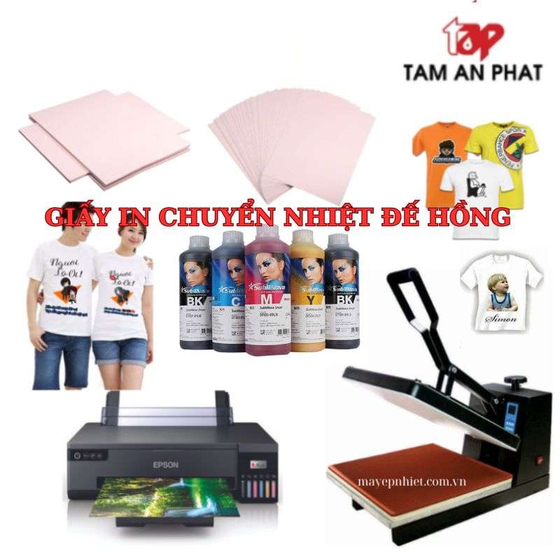 thiết bị và vật liệu in chuyển nhiệt