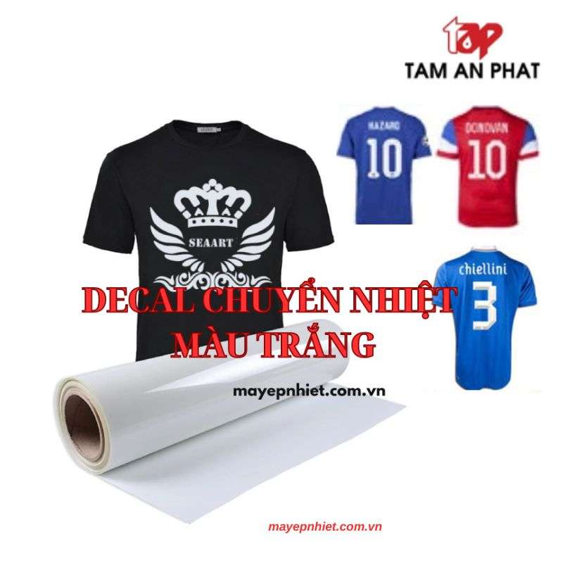 Decal chuyển nhiệt in áo tối màu