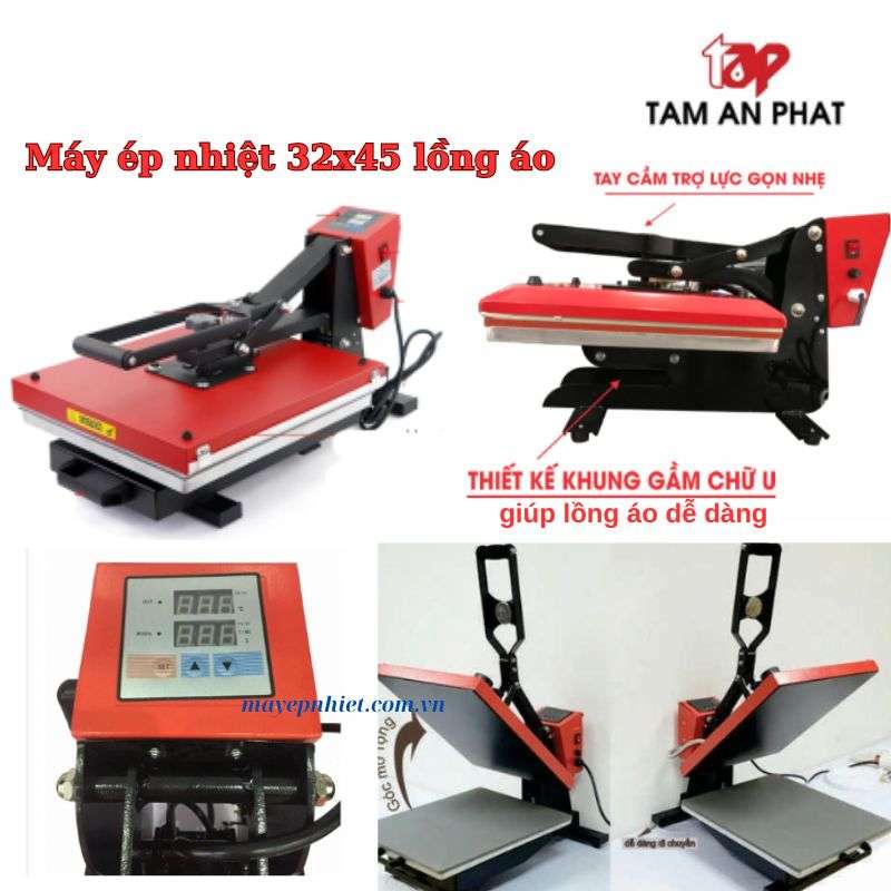 Máy ép nhiệt 32x45 chính hãng Tâm An Phát