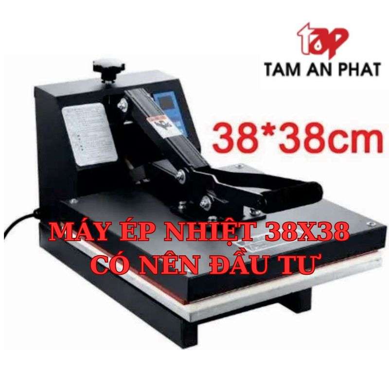 Máy ép nhiệt 38x38 chính hãng Tâm An Phát
