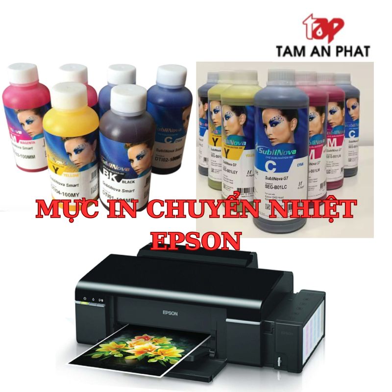Mực in chuyển nhiệt Inktec cho máy in Epson chất lượng chính hãng