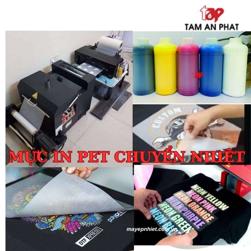 Mực in pet chuyển nhiệt