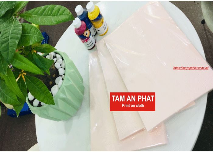 Giấy in chuyển nhiệt đế hồng chất lượng