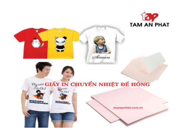 giấy in chuyển nhiệt đế hồng