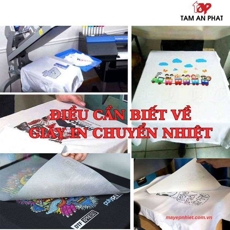 Giấy in chuyển nhiệt và những điều cần biết về giấy chuyển nhiệt