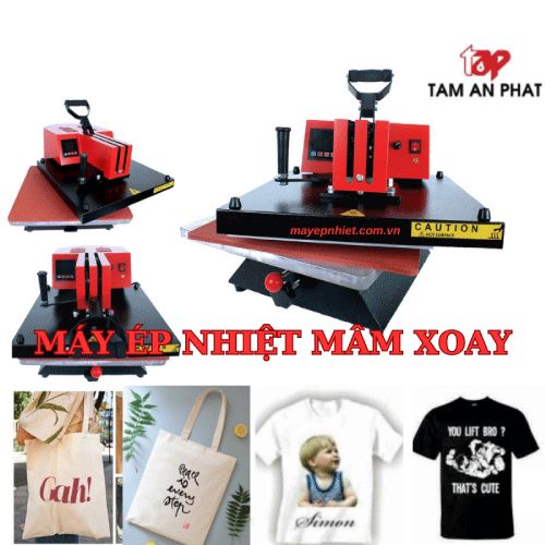 Tìm hiểu chi tiết về máy ép nhiệt mâm xoay