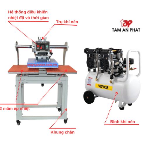 máy ép nhiệt tự động