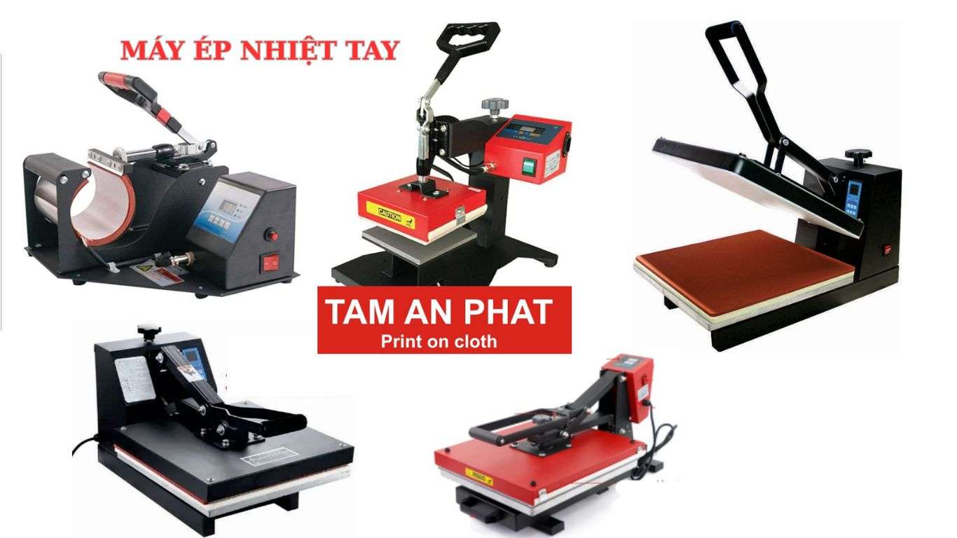 Máy ép nhiệt tay chính hãng giá rẻ Tại Tâm An Phát