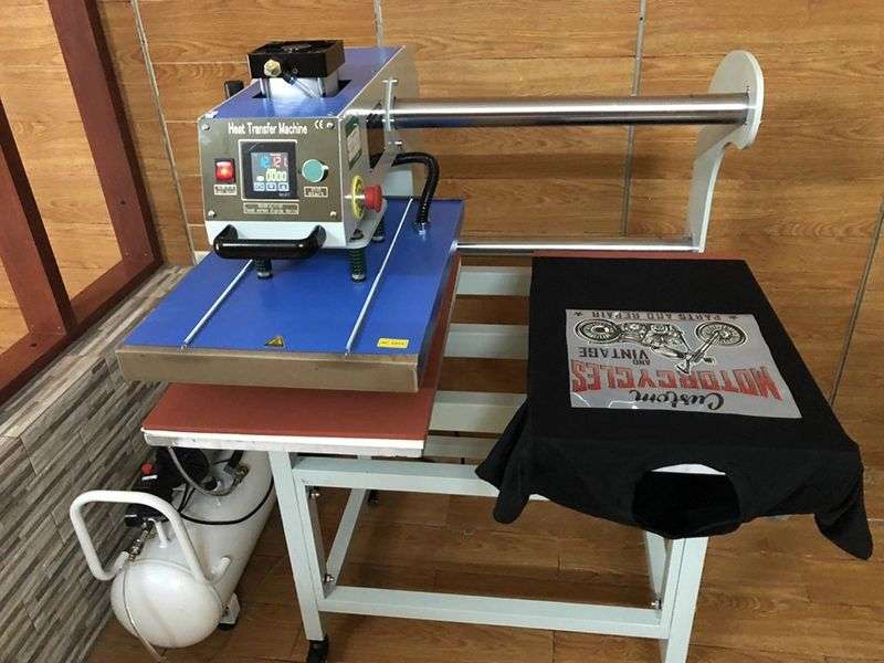 Ứng dụng máy ép nhiệt công nghiệp