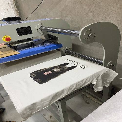 Máy ép nhiệt tự động 2 mâm