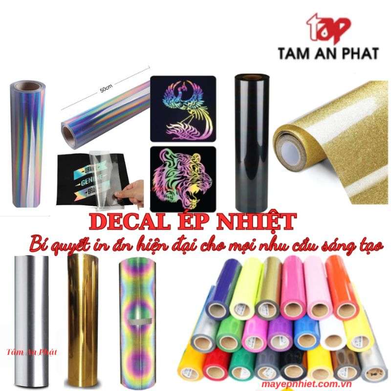Decal chuyển nhiệt giá rẻ chất lượng chính hãng Tâm An Phát