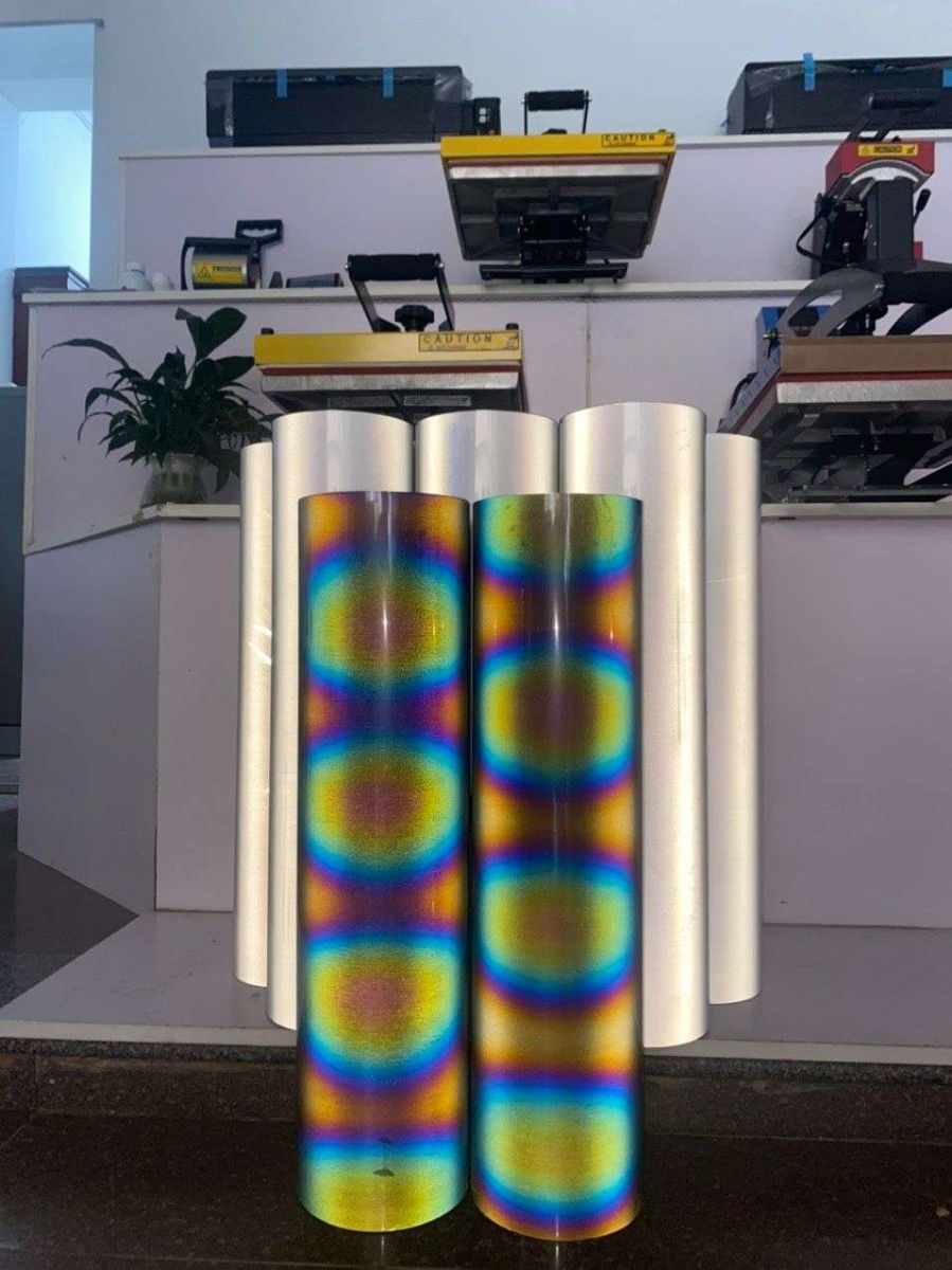 Decal phản quang 7 màu