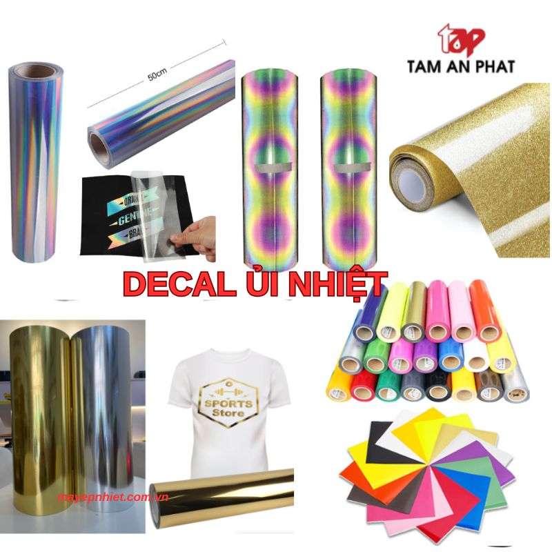 Decal ủi nhiệt - Tất tần tật những điều bạn cần biết