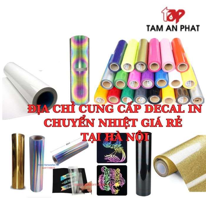 địa chỉ uy tín bán decal chuyển nhiệt giá rẻ tại Hà Nội