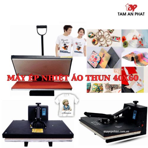 Máy ép nhiệt 40x60 - Bí quyết in ấn chuyên nghiệp từ A-Z