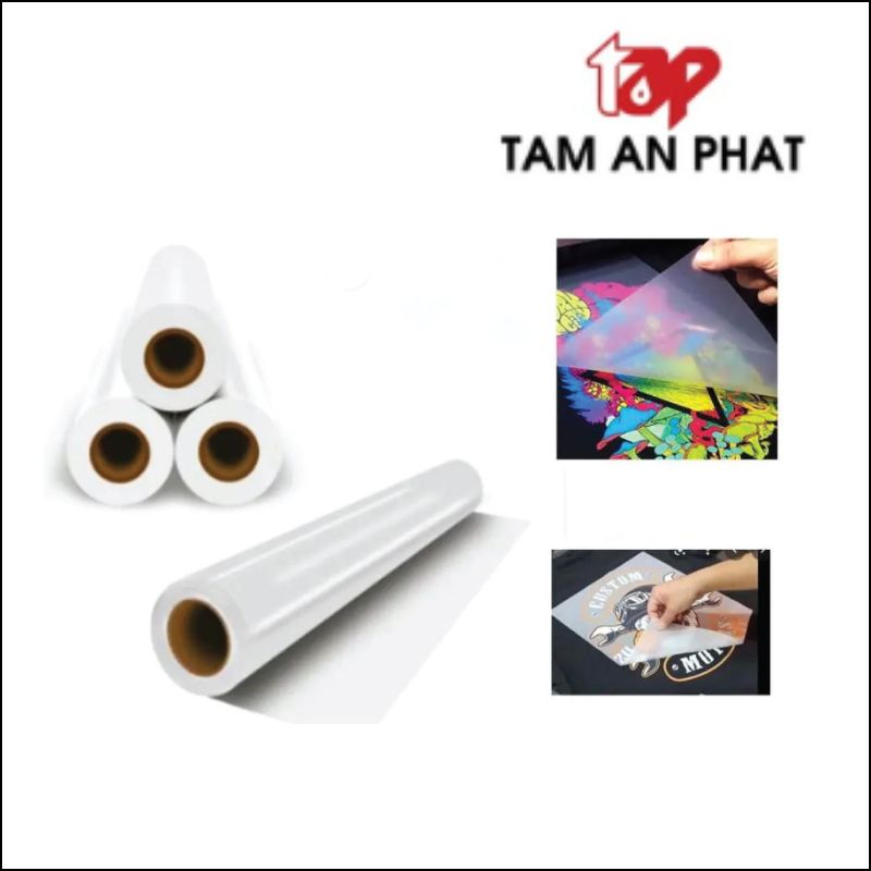 Cuộn màng Pet in chuyển nhiệt khổ 30cm 