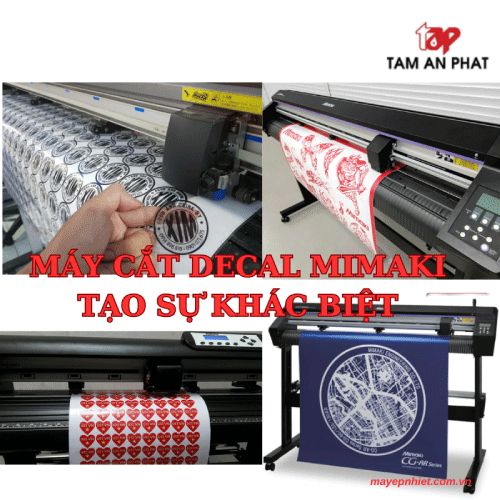 Máy cắt decal Mimaki - tạo sự khác biệt về đẳng cấp