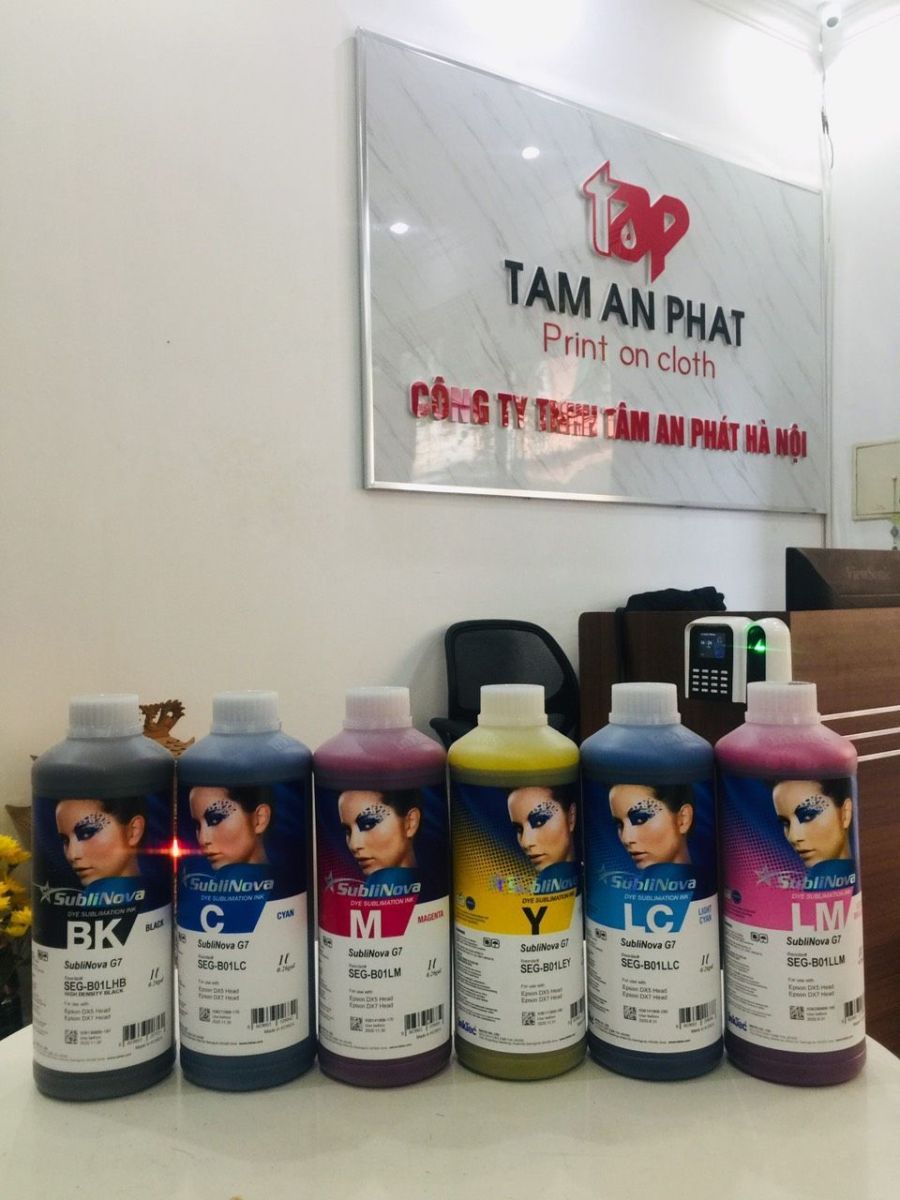 mực in chuyển nhiệt Inktec SEG 1 lit
