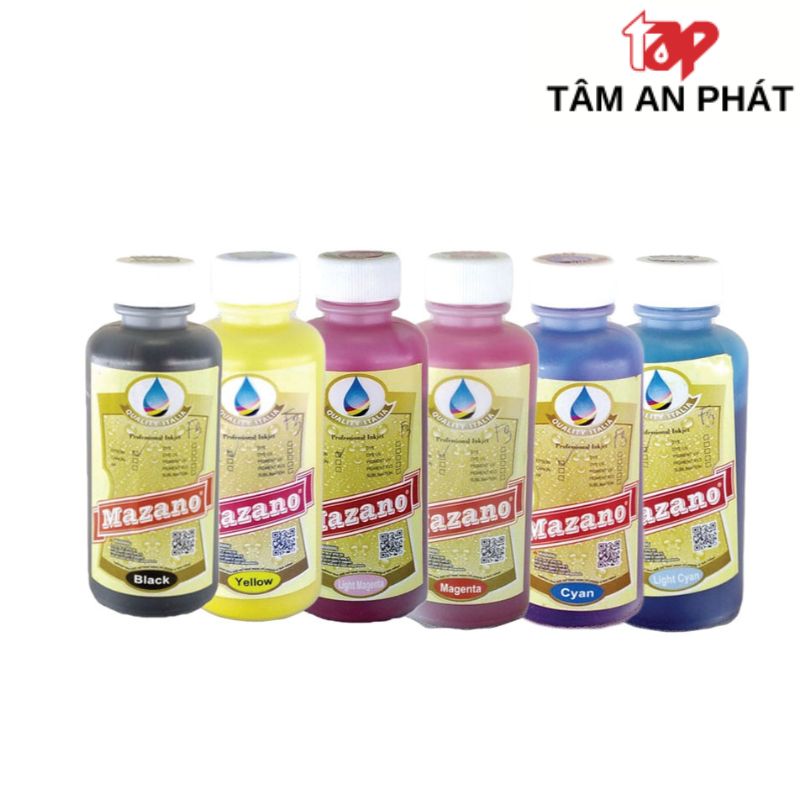mực in chuyển nhiệt Mazano 100ml