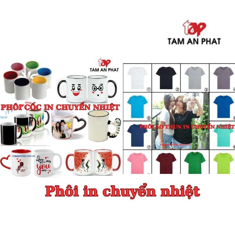 Phôi cốc in chuyển nhiệt Tâm An Phát