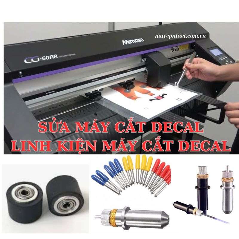 Sửa máy cắt decal uy tín - bán linh kiện máy cắt decal giá rẻ tại Hà Nội