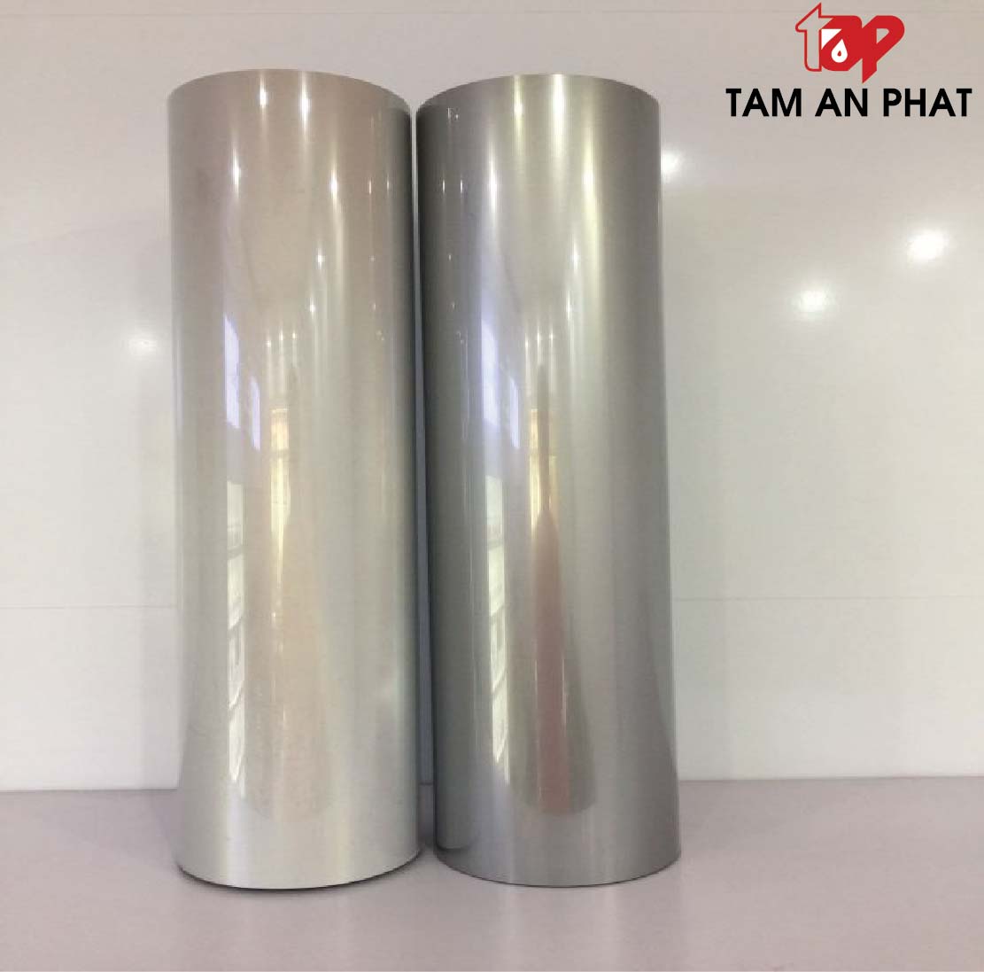 Decal bạc phản quang 
