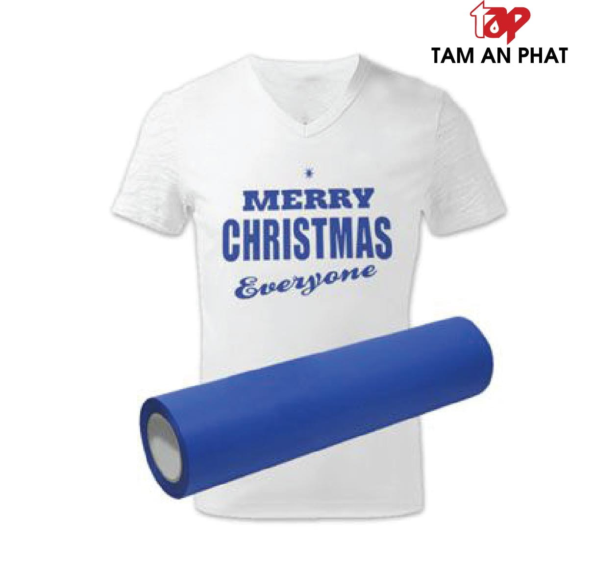 Decal chuyển nhiệt màu xanh đậm