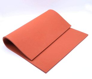 Tấm lót Silicon Đỏ Mỏng cho máy ép 60x80cm