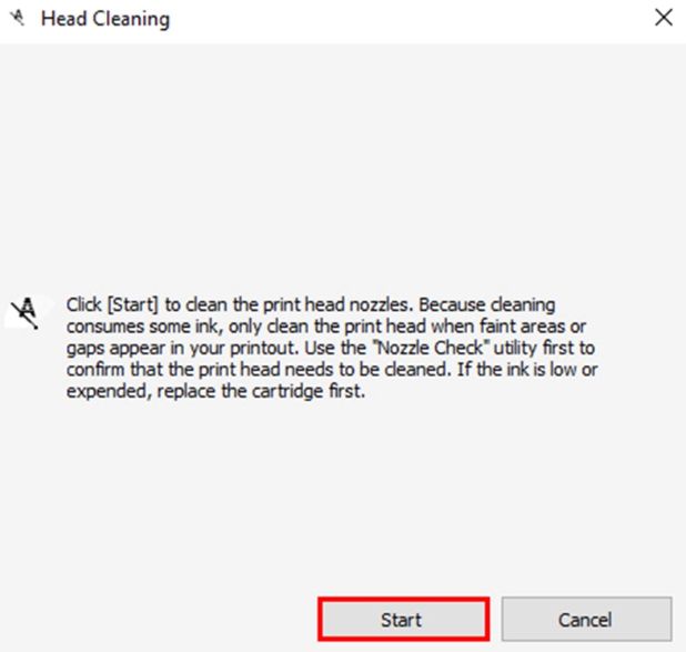  Bắt đầu quá trình làm sạch