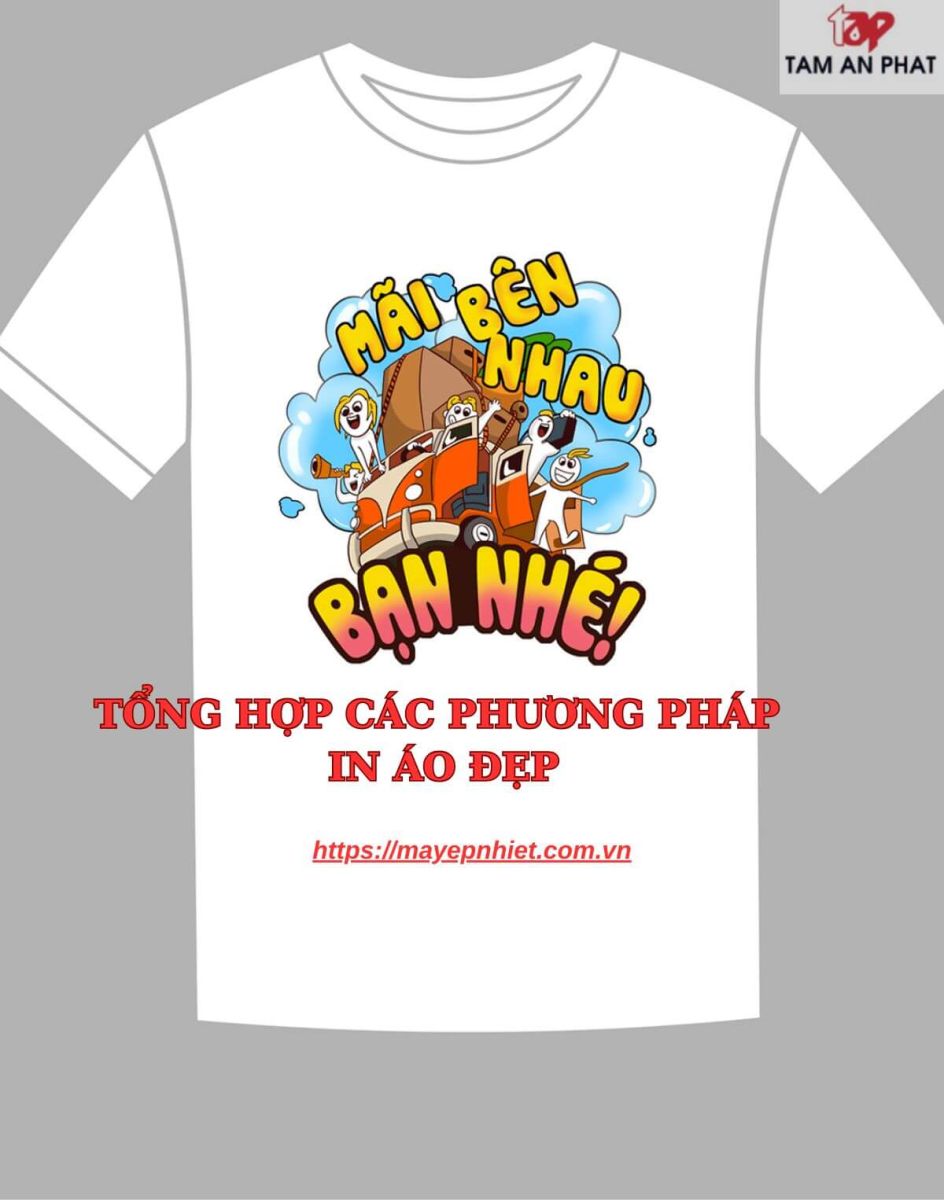 Tổng hợp các phương pháp in áo đẹp – rẻ phổ biến 2025