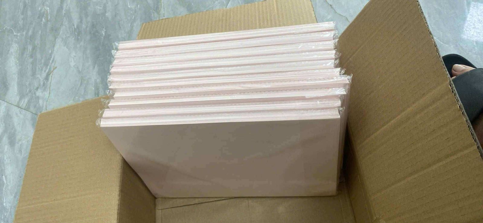 Giấy in chuyển nhiệt đế hồng