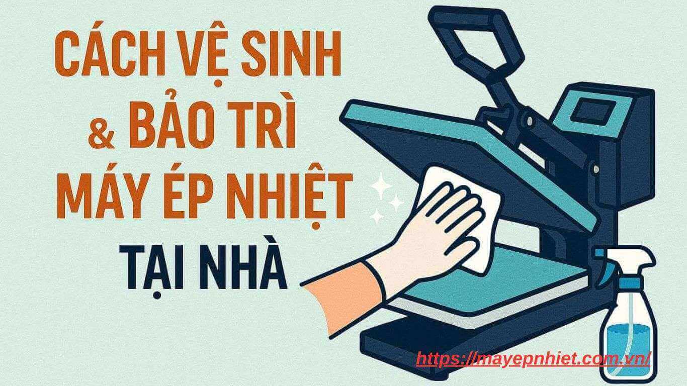 Vệ Sinh và Bảo Dưỡng Bề Mặt Ép Nhiệt Định Kỳ