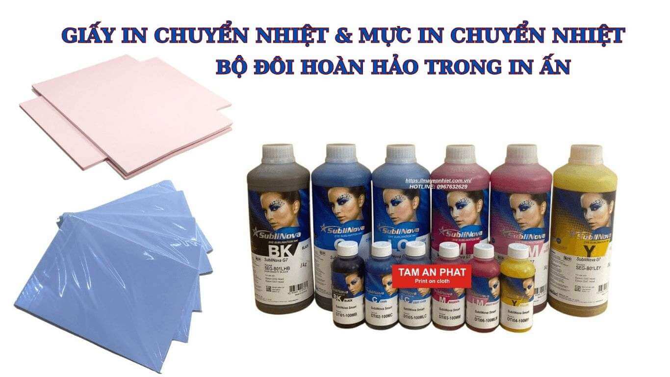  Giấy & Mực In Chuyên Dụng Sublimation