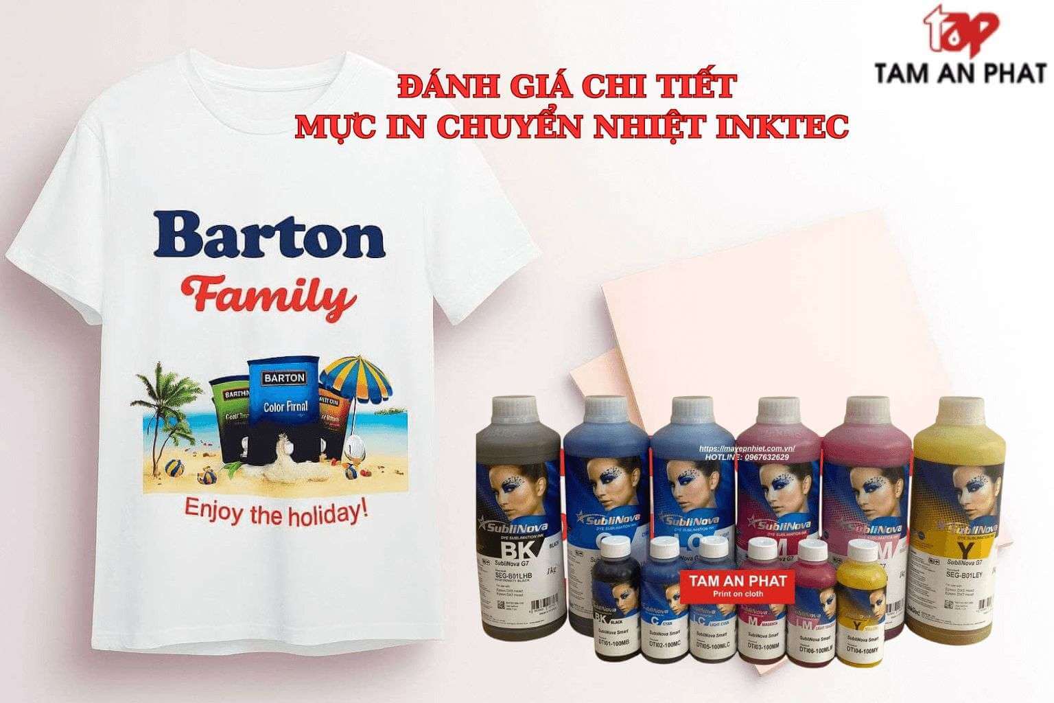 Độ Sắc Nét Hình In Của Mực In Chuyển Nhiệt Inktec