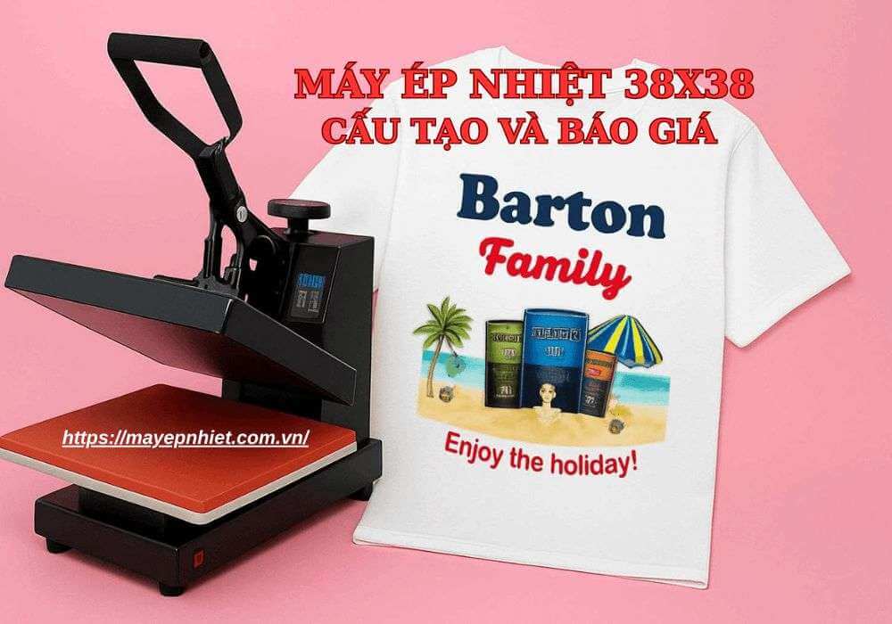 Máy Ép Nhiệt 38x38