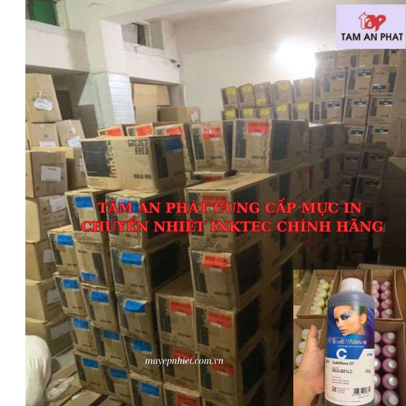 Mực in chuyển nhiệt Inktec chính hãng Tâm An Phát