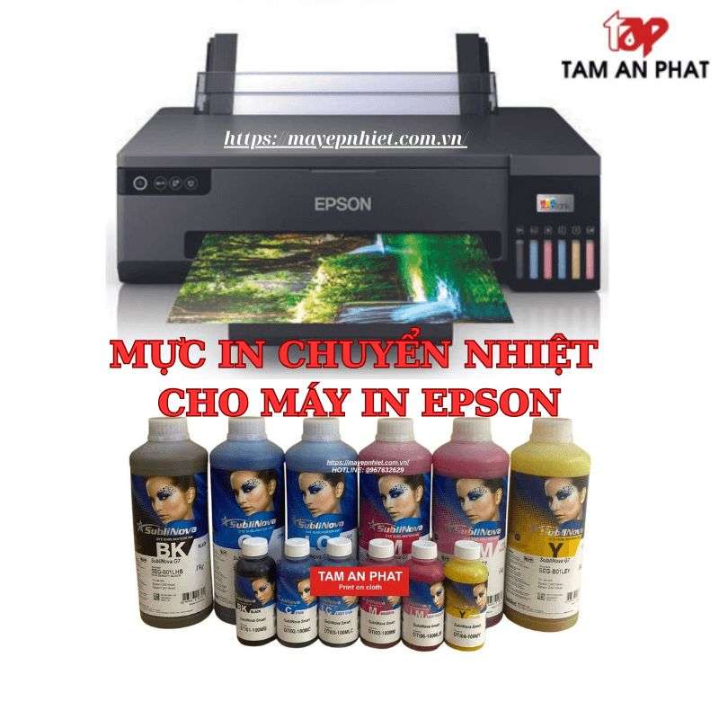 Mực chuyển nhiệt phù hợp với máy in