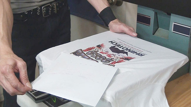 Cách sử dụng giấy in chuyển nhiệt đúng kỹ thuật