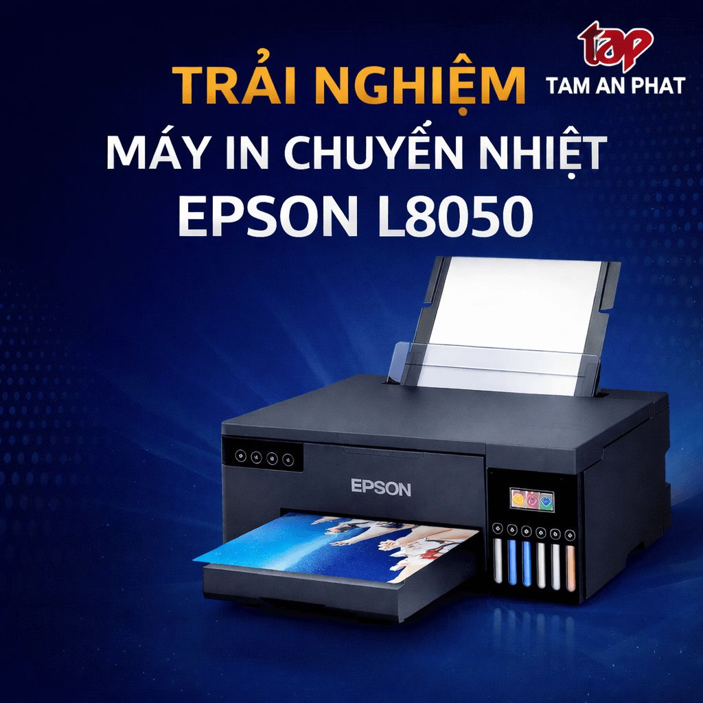 Máy in Epson L8050 - máy in chuyển nhiệt A4